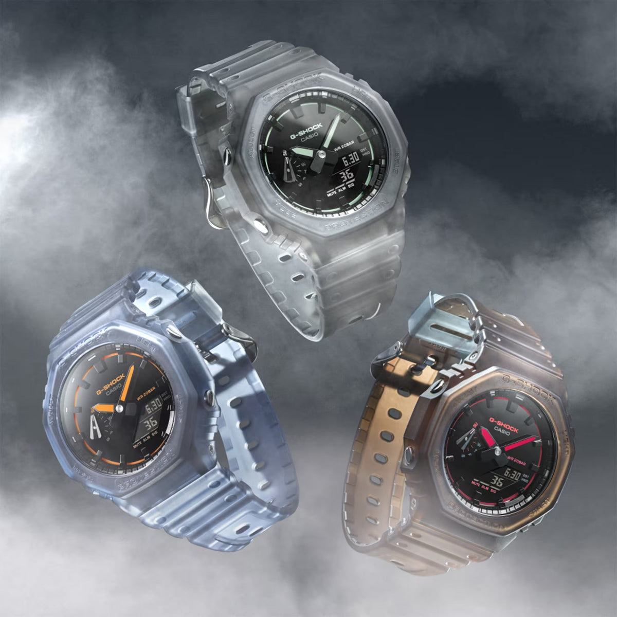 GA2100K-2A "Smoke Dial Series"