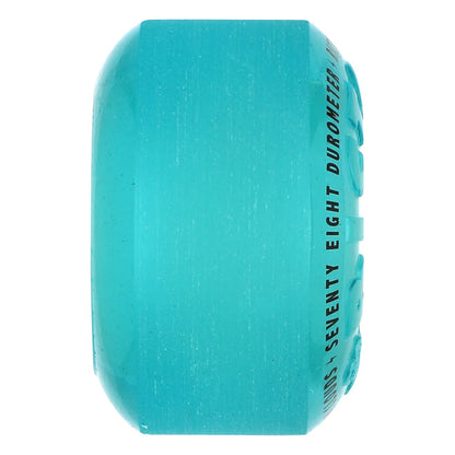 55mm Clouds Blue Glow in the Dark 78a Wheels