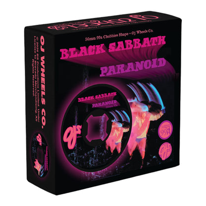 56mm Black Sabbath Paranoid Chubbies 99a Wheels