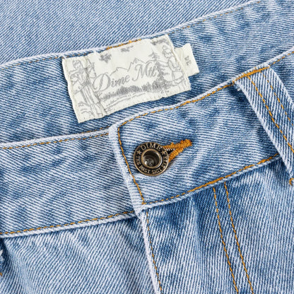 Straight Denim Pants
